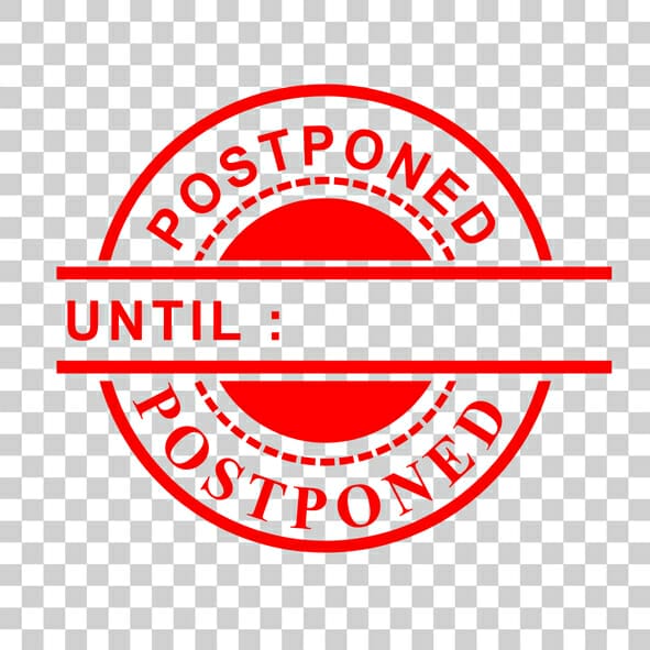 postponed until January