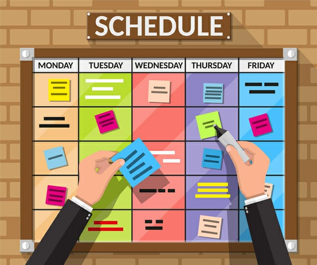 scheduling home maintenance plan tasks