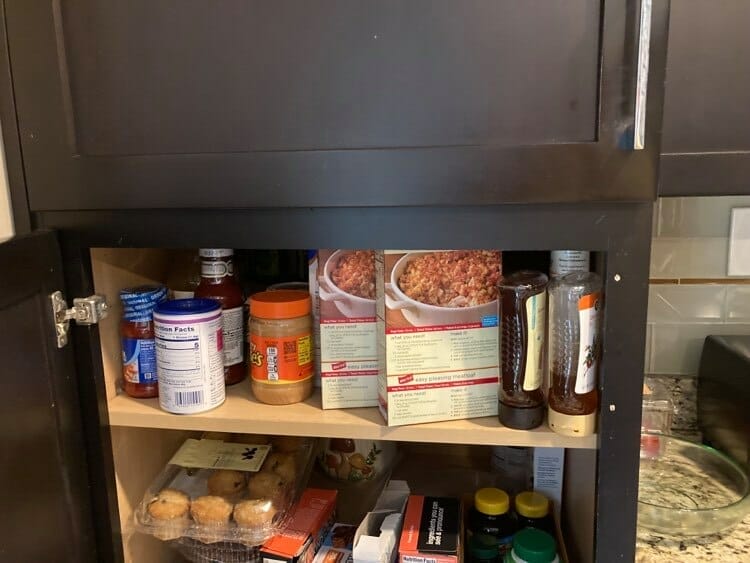 pantry shelf